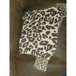 Gymboree glamorous‎ friends leopard sweater size 7 8 leggings size 8